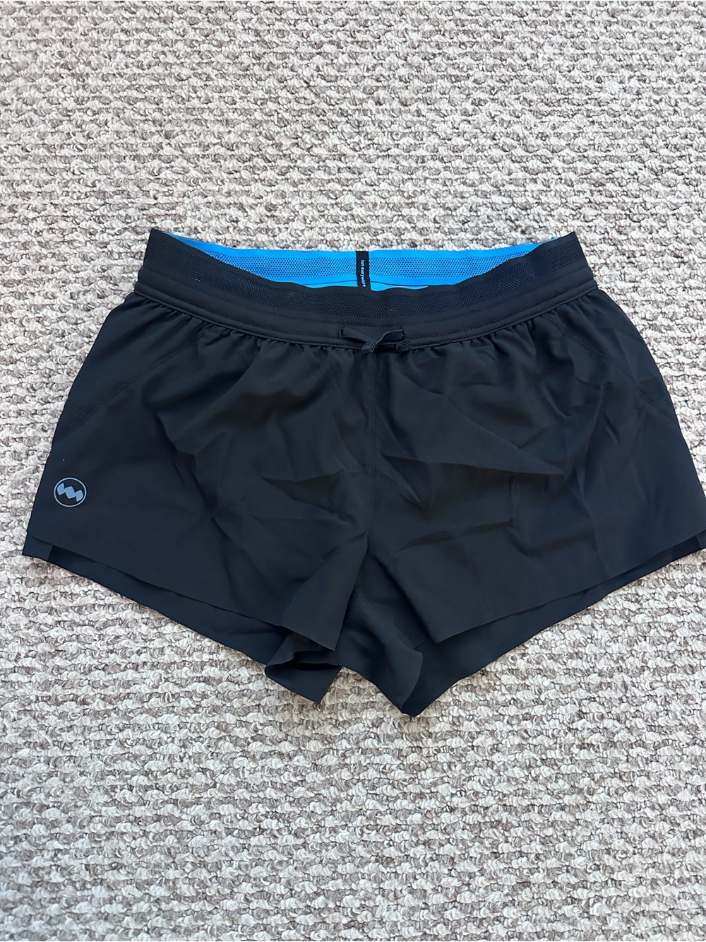 Janji 3" AFO Split Shorts in black sz XS